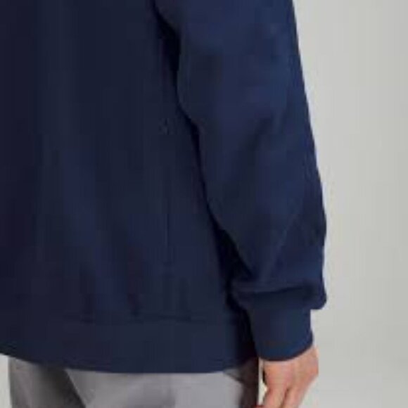 Lululemon French Terry Oversized Pullover Hoodie in Night Sea XL - Picture 5 of 15